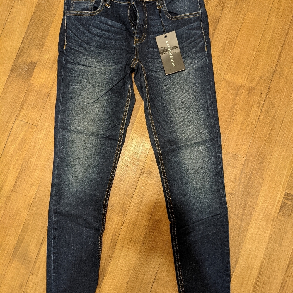 Prosperity jeans cut edge skinny 26p